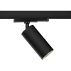 12W LED akcentinis šviestuvas į 3 fazių bėgelį PIPE, juodas, 2700K, T3986190N
