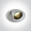 12W LED įleidžiamas, pakreipiamas šviestuvas, baltas, 3000/3500/4000K, dimeriuojamas, 11111C/W/V