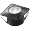 1,2W LED įleidžiamas šviestuvas ASSO, juodas, 4000K
