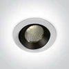 12W LED įleidžiamas šviestuvas, baltas, 3000K, IP65, 11112P/W/W