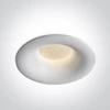 12W LED įleidžiamas šviestuvas, baltas, 3000/4000/5000K, 10112RA/W/V