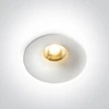 12W LED įleidžiamas šviestuvas, baltas, 3000/3500/4000K, 10112DX/W/V