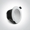 12W LED įleidžiamas šviestuvas, baltas, 3000/4000/5000K, 10112ED/W/V