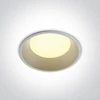 12W LED įleidžiamas šviestuvas, baltas, 3000/4000/5000K, 10109D/W/V