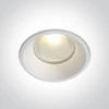 12W LED įleidžiamas šviestuvas, baltas, 2700K, 10112TP/W/EW