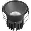 12W LED įleidžiamas šviestuvas QUARK, juodas, CCT