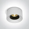 12W LED įleidžiamo montavimo šviestuvas, baltas, 3000K, 10112A/W/W