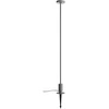 12W LED įsmeigiamas lauko šviestuvas ELFIC, tamsiai pilkas, 3000K, IP54, 90467