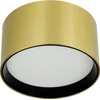 12W LED lubinis šviestuvas, aukso sp., 2700/3200/4000K, DALI, IP44, 25215