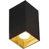 12W LED lubinis šviestuvas GLAM, juodos/aukso sp., 3000K, 4240501