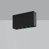 12W LED lubinis šviestuvas INVISIBLE, juodas, 3000K, dimeriuojamas, P3980000NDP