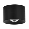 12W LED lubinis šviestuvas, juodas, 4000K, IP54, S131-4K