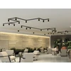 12W LED lubinis šviestuvas LUX, juodos/aukso sp., 4000K, dimeriuojamas, P3989010ONDP