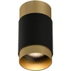 12W LED lubinis šviestuvas LUX, juodos/aukso sp., 2700K, dimeriuojamas, P3989090ONDT
