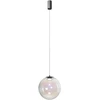 12W LED pakabinamas šviestuvas IRIDES, juodas, 2700K, 01-4084