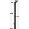 12W LED pastatomas lauko šviestuvas ALTEZZO L 100, 900mm, grafito sp., 3000K