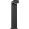 12W LED pastatomas lauko šviestuvas BOLLARD, juodas, 4000K, 105°x50°, IP66