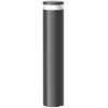 12W LED pastatomas lauko šviestuvas BOLLARD 360, juodas, 3000K, 330°x50°, IP66