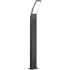12W LED pastatomas lauko šviestuvas SAIL, antracito sp., CCT, IP65