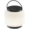 1,2W LED pastatomas lauko šviestuvas su saulės baterija ROBIN, juodas, dimeriuojamas, IP54