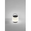1,2W LED pastatomas lauko šviestuvas su saulės baterija ROBIN, juodas, dimeriuojamas, IP54