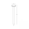12W LED pastatomas lauko šviestuvas, tamsiai rudas, 2200/2700/3200/4000K, IP65, E466