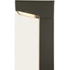 12W LED pastatomas lauko šviestuvas, tamsiai pilkas, 3000K, IP65, E418