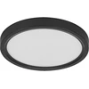 Lubinis šviestuvas 12W LED paviršinis šviestuvas ESSENTIAL ORBIS, juodas, 3000K