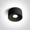 Lubinis šviestuvas 12W LED paviršinis šviestuvas, juodas, 3000/3500/4000K, 12112F/B/V