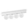 Lubinis šviestuvas Ideal Lux 12W LED paviršinis šviestuvas PING PONG, baltas, 3000K, 328232