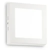 Lubinis šviestuvas Ideal Lux 12W LED paviršinis šviestuvas UNIVERSAL, baltas, 4000K, 321769