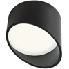 Lubinis šviestuvas 12W LED paviršinis šviestuvas UTO, matinės juodos sp., 3000K, 01-1628