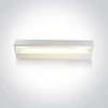 12W LED sieninis šviestuvas, baltas, 2700/3100/3500K, 38010A/W/V