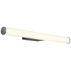 12W LED sieninis šviestuvas DIZZY, juodas, 3000/4000K, IP44, 01-3261