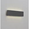 12W LED sieninis šviestuvas KELDA, juodas, 3000/4000K, 4353200