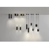 12W LED sieninis šviestuvas LUX, juodos/aukso sp., 2700K, dimeriuojamas, A3989190ONDT