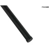 12W LED sieninis šviestuvas OMBRE 100, juodas, 3000K