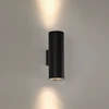 12W LED sieninis šviestuvas PIPE, juodas, 2700K, A3986190N