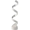 12W LED stalo šviestuvas HELIX, baltos/sidabro sp., 3000K