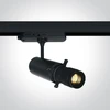 12W LED šviestuvas į bėgelius, juodas, 3000K, reguliuojamos formos šviesos spindulys, 65668T/B/W
