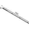 12W LED šviestuvas LINEA 1003 į magnetinę sistemą MICRO_LINE, juodas, 3000K, DALI