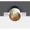 12W LED užglaistomas šviestuvas, žalvario sp., 3000/3500/4000K, 10112BTR/BS/V