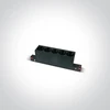 12W linijinis šviestuvas į magnetines sistemas ONELIGHT MAXI, juodas, 3000K, 42104B/B/W
