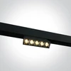 12W linijinis šviestuvas į magnetines sistemas, juodas, 3000K, reguliuojamas, 42106A/B/W