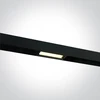 12W linijinis šviestuvas į magnetines sistemas ONELIGHT MAXI, juodas, 3000K, 42120B/B/W