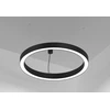 136,2W LED pakabinamas šviestuvas ARC 60 HO, juodas, 3000K, DALI