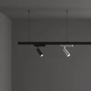 13W LED akcentinis šviestuvas į 3 fazių bėgelį PLAY, juodas, 3000K, reguliuojamas, 370927