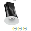 13W LED įleidžiamas šviestuvas ALVEY, baltas, 2700/4000/6500K, 4323100