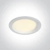 13W LED įleidžiamas šviestuvas, baltas, 3000-4000K-6000K, 10113UV/W/V