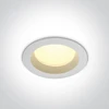 13W LED įleidžiamas vonios šviestuvas, baltas, 3000/4000/5000K, IP54, 10113B/W/V